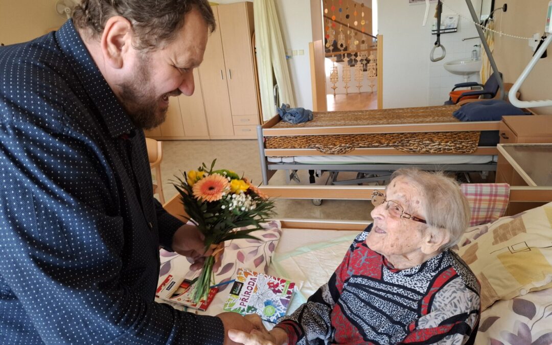 102. narozeniny paní Květoslavy Krišpínové